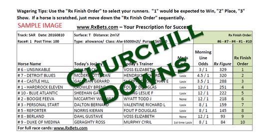 10/29/25 - Churchill Downs - Daily Selection Report