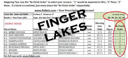 10/27/25 - Finger Lakes - Daily Selection Report