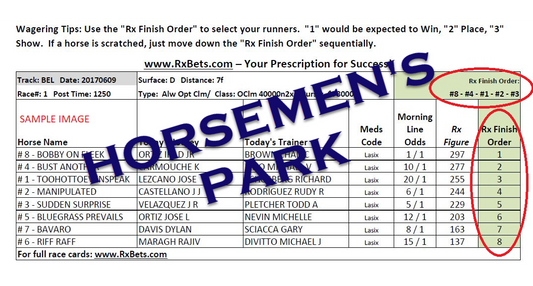 06/27/26 - Horsemen's Park - Daily Selection Report