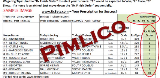 05/09/25 - Pimlico - Daily Selection Report